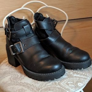 Chunky Italian Boots